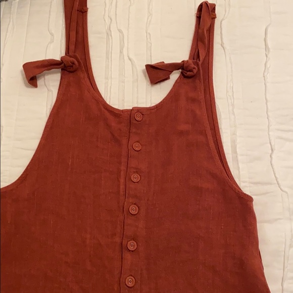 Burnt Orange Romper - Picture 4 of 4